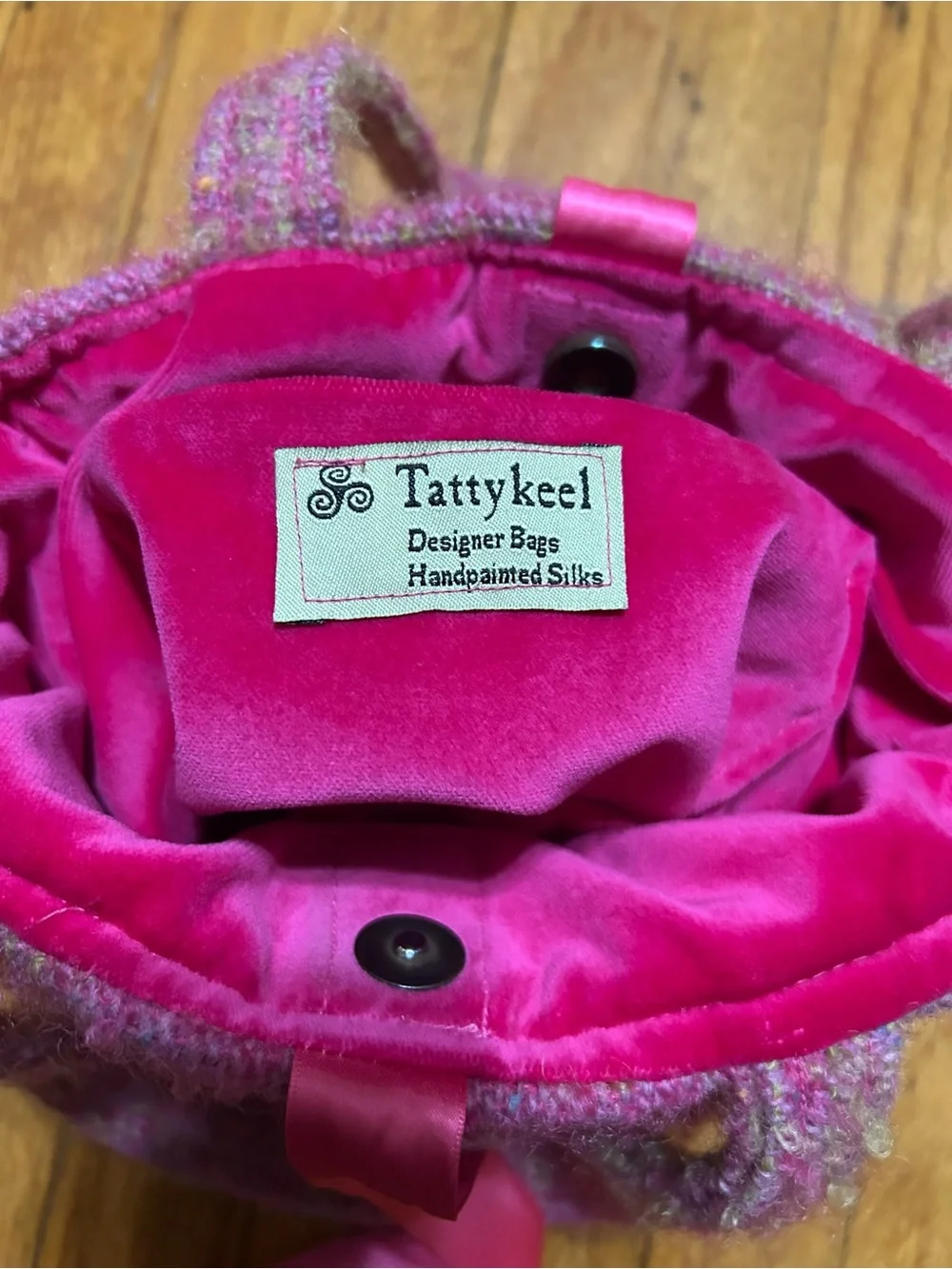 Pink  Tote Bag Coquette Bow Chain Hand Purse Barbiecore Y2K